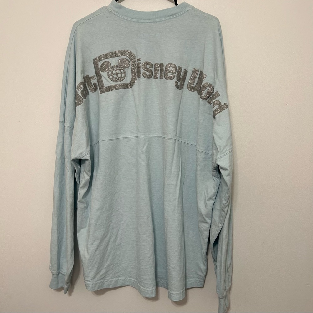 Disney Parks Walt Disney World Blue Spirit Jersey Cinderella Shirt XL - Picture 2 of 4